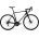 Cadru Merida Scultura 400 - Set metal negru (albastru)