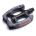 Pedale Bikefun Trip city antialunecare negru-gri - C097/Bf