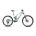Orbea WILD LT M-TEAM RS Mullet Avinox M2S (2027) - bicicletă electrică eMTB Enduro - Smooth Silver (Matt) - Escape Green C. View (Gloss)