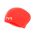 Cască înot silicon TYR Long Hair - roșu Bright Red | fără cute