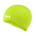 Cască înot silicon TYR Wrinkle-Free - fără cute, confortabilă - Limelight