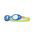 Ochelari înot copii TYR Aqua Blaze - albastru | galben | anti-aburire