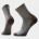 Șosete trekking Smartwool Hike Mid Crew Light Cushion bărbați - gri antracit