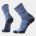 Șosete trekking Smartwool Hike Mountain Range Crew Light Cushion bărbați - albastru închis