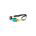 Ochelari inot Arena Cobra Edge Swipe Mirror - verde smarald-galben-negru