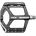 Pedale MTB flat HT-ANS10 Supreme Emil Johansson - negru