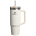 Pahar termoizolant Stanley Quencher H2.0 Fluted cu pai 0.88L - cream