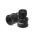 Adaptor supapa Voxom Vad1 Presta - Schrader - negru, set 2 bucati