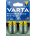 Set 4 acumulatori Varta Recharge Accu Recycled AA 2100 mAh