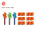 Victorinox - set mini amnar de foc - Mini Tool FireAnt Set - multicolor