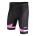 Pantaloni scurți triatlon TYR Competitor 8" damă - negru cu mov