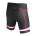 Pantaloni scurți triatlon TYR Competitor 6" damă - negru cu albastru și roz