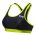 Bustieră triatlon TYR Competitor Racerback damă - negru cu verde lime