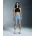 Bustieră sport On Train 2-in-1 Crop W - negru | suport HIIT
