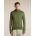 Hanorac Merino Icebreaker 260 Quantum Zip Hood - verde Sphagnum