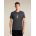 Tricou Merino Icebreaker 150 Tech Lite Bear Tour - negru Obsidian