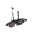 Sistem transport biciclete Thule Epos Parksecur 9802 pe cârlig, 2 biciclete