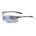 Ochelari Bikefun Vector gri, lentile policarbonat fumuriu, flash mirror C3