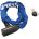 Lacăt Bikefun Citychain 2 lanț 5x850 mm, albastru - L6044-5-850-Bl