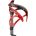 Suport bidon Bikefun Bearer plastic negru/roșu - Cl-110-Blk/Red