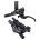 Frana Disc Hidraulica SHIMANO XT BL-M8100 (L) + BR-M8120 (F) | Placute Metalice w/Fin