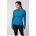 Brooks High Point Long Sleeve W – Bluză de alergare trail cu mânecă lungă, lână merinos - Albastru