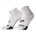 Brooks Ghost Lite Quarter 2-pack – Șosete de alergare scurte, set 2 perechi - Alb