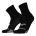 Brooks Ghost Lite Crew 2-Pack – Șosete de alergare, set 2 perechi - Negru