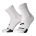 Brooks Ghost Lite Crew 2-Pack – Șosete de alergare, set 2 perechi - Alb