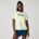 Brooks Graphic Short Sleeve W – Tricou sport cu imprimeu - Galben