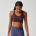Brooks Chaser Padded Bra W – Bustieră sport cu susținere medie, cu cupe - Maro