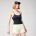 Brooks Movement Built-In Bra Tank W – Maiou cu bustieră integrată - Negru