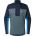 Haglöfs ROC Flash Mid Halfzip – Bluză tehnică de cățărare cu fermoar scurt - Albastru Tarn Blue/Steel Blue