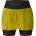 Haglöfs L.I.M Intense Trail 2-in-1 Shorts W – Pantaloni scurți 2 în 1 de alergare montană - Verde