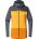 Haglöfs ROC Flash Mid Hood W – Hanorac tehnic de cățărare - Gri închis/galben