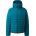 Haglöfs Spitz Down Hood – Geacă din puf elastică cu glugă - Albastru Deep Teal