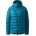 Haglöfs ROC Flash Down Hood W – Geacă tehnică din puf cu glugă - Albastru Deep Teal