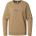 Haglöfs Crewneck W – Bluză din bumbac organic - Maro Oak Brown