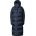 Haglöfs Long Down II Parka W – Parka lungă din puf - Albastru închis Tarn Blue