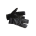 Craft Siberian 2.0 Split Finger Glove – Mănuși de ciclism de iarnă cu degete împărțite - Negru