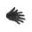 Craft Pioneer Gel Glove – Mănuși de ciclism cu gel, degete lungi - Negru