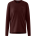 Haglöfs LS Tee W – Bluză din bumbac organic - Maro Maroon Trail