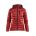 Craft Isolate Jacket W – Geacă matlasată izolată cu glugă - Roșu