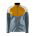 Craft Glide Block Jacket – Geacă softshell de schi fond - Albastru cu galben