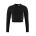 Craft ADV Tone Seamless Cropped LS Top W – Top scurt fără cusături cu mânecă lungă - Negru