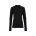 Craft Wool Comfort Rn LS W – Bluză strat de bază cu lână, dublu strat - Negru