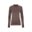 Craft Wool Comfort Rn LS W – Bluză strat de bază cu lână, dublu strat - Maro