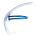 Finis - snorkel inot - Stability Snorkel - fara suport de frunte - Albastru ghețar