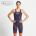 Finis - costum concurs inot dama - HydroX Closedback - spate inchis - Bleumarin