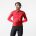 Tricou cu maneca lunga Castelli Nebula Thermo, Grena/Hibiscus